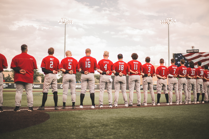 Texas Tech Baseball, Pregame Lineup